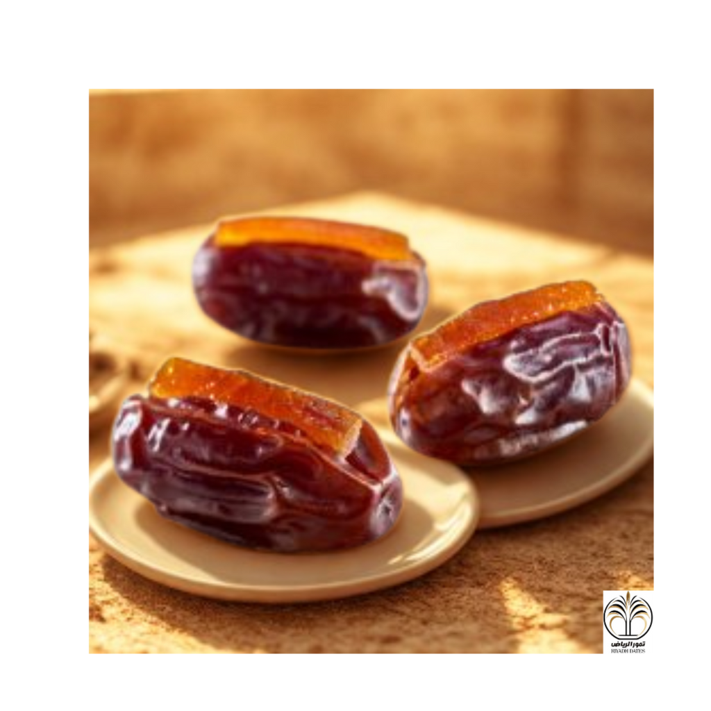 Riyadh Dates – Premium Khudri Filled with  candied Orange Peel